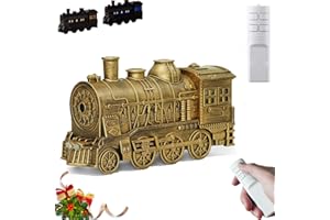 Christmas Train Humidifier Aroma Diffuser,Train Diffuser,300ml Cool Mist Quiet Aromatherapy Diffuser for Essential Oils with 