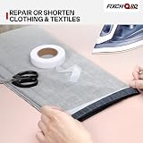 FIXCHORD Hemming Tape 30m 20mm Iron-On No Sewing White view 5