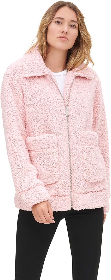 levis pink sherpa jacket