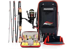 Amundson Savvy Rider Backpacker All-in-One Fishing Combo