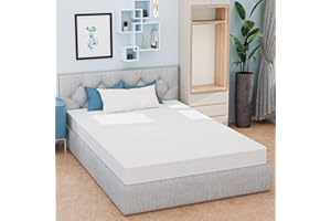 Nchanmar 6 Inch Full Size Mattress, Gel Memory Foam Full Mattress, Pressure Relieving, Cooling Gel Foam, Full Mattress in a Box, Certipur-Us Certified, Bed-in-a-Box, Full, 75"L x 54"W x 6"Th, White