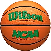 WILSON NCAA Evo NXT Official Indoor Game Basketballs - Sizes 6 and 7