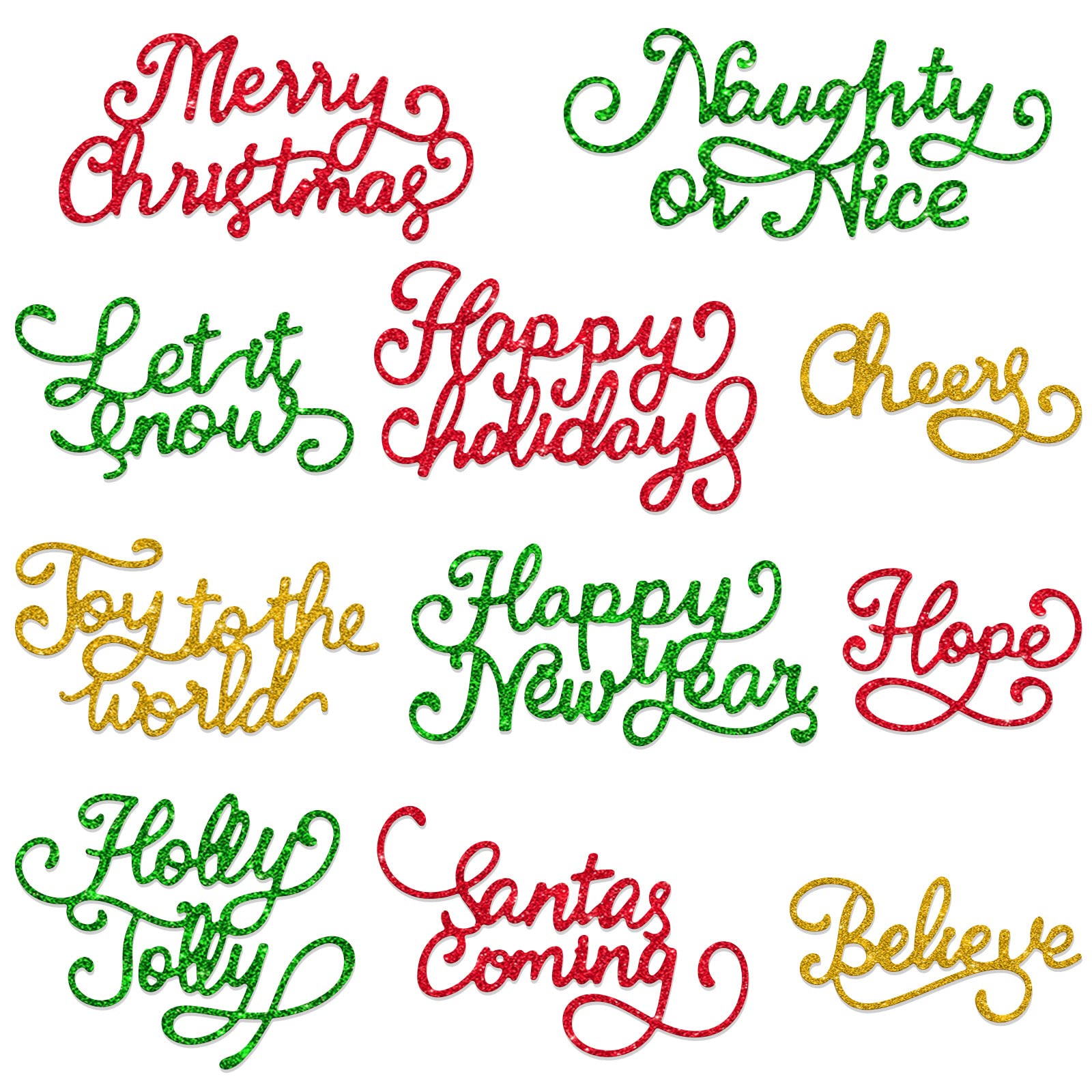 GLOBLELAND Christmas Blessing Words Cutting Dies Metal Greeting Phrase Words Die Cuts Embossing Stencils for Paper Card Making Decoration DIY Scrapbooking Album Craft Decor