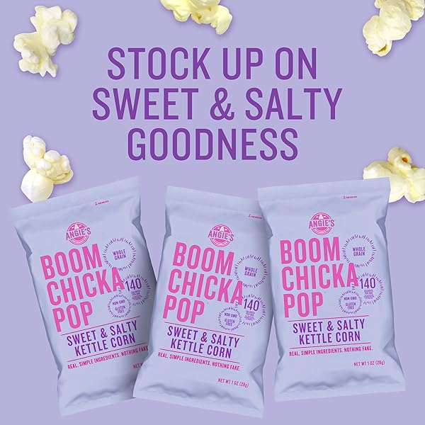 BOOMCHICKAPOP, KETTLE CORN SWEET SALTY 6 COUNT, 1 OUNCE