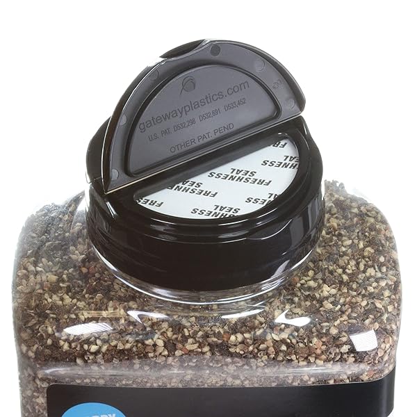 AMAZON BRAND – HAPPY BELLY BLACK PEPPER, COARSE GROUND, 18 OZ