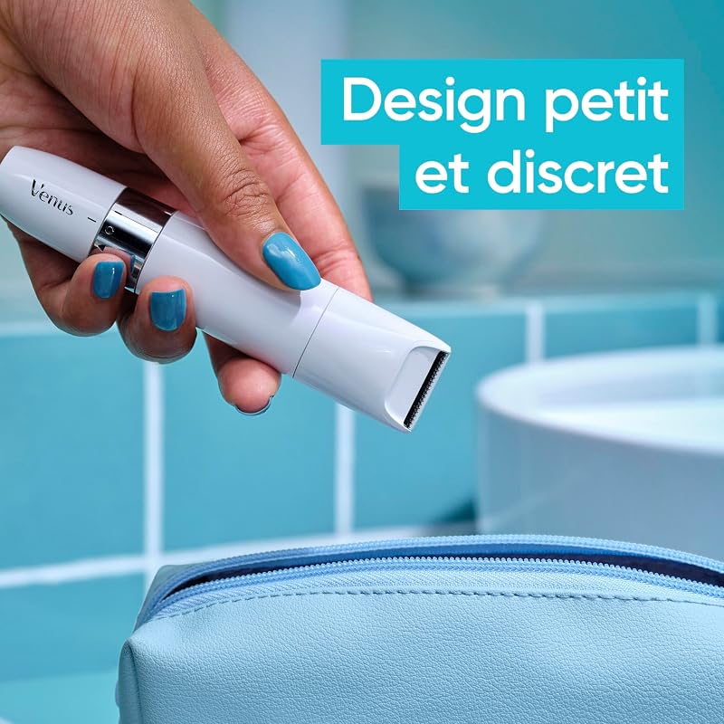 Tondeuse Intime Femme, Electrique, Blanche