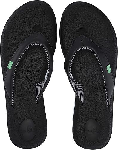 sanuk yoga chakra flip flop
