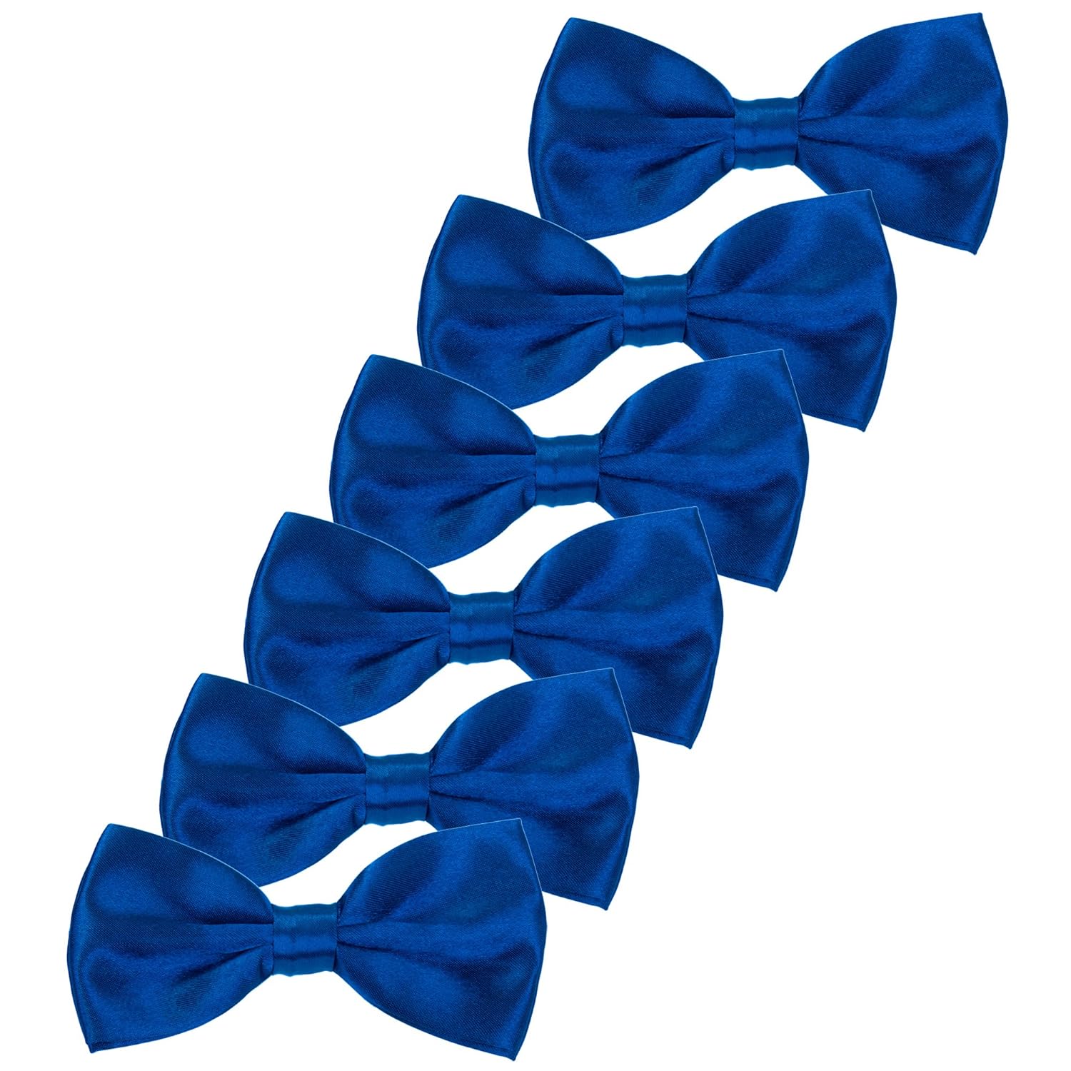 Kinder Fliege Schleife Bereits Gebunden Golden Gelb 6 Packung von Verstellbar Pre Tied Bowties f/&uuml;r Hochzeit Party