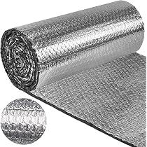 Amylove Double Bubble Reflective Insulation Foil 16.5 Inch x 15 ...