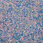 PASTEL RAINBOW Sugar Crystals - 4 oz shaker jar - Edible Sugar Sprinkles/Sanding Sugar for Cakes, Cupcakes, Cookies, Icing, Chocolate