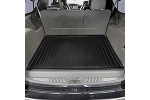 ECOLINER USA Premium Cargo Liner for Gmc Yukon XL Chevrolet Suburban 2015-2020 - 100% Protection - Custom Fit Car Trunk Mat - All-Season Cargo Mat - 3D Shaped Laser Measured Trunk Liners for Cadillac Escalade ESV