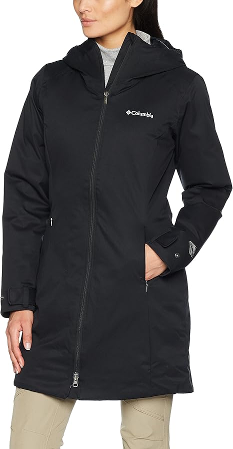 columbia mid length women's coat