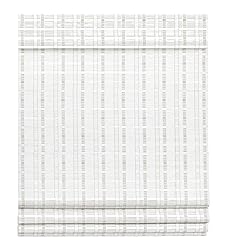 LazBlinds Cordless Bamboo Roman Shades, Light