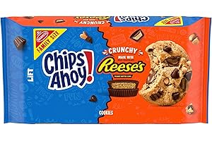 CHIPS AHOY! Reese’s Peanut Butter Cup Chocolate Chip Cookies, Family Size, 14.25 oz