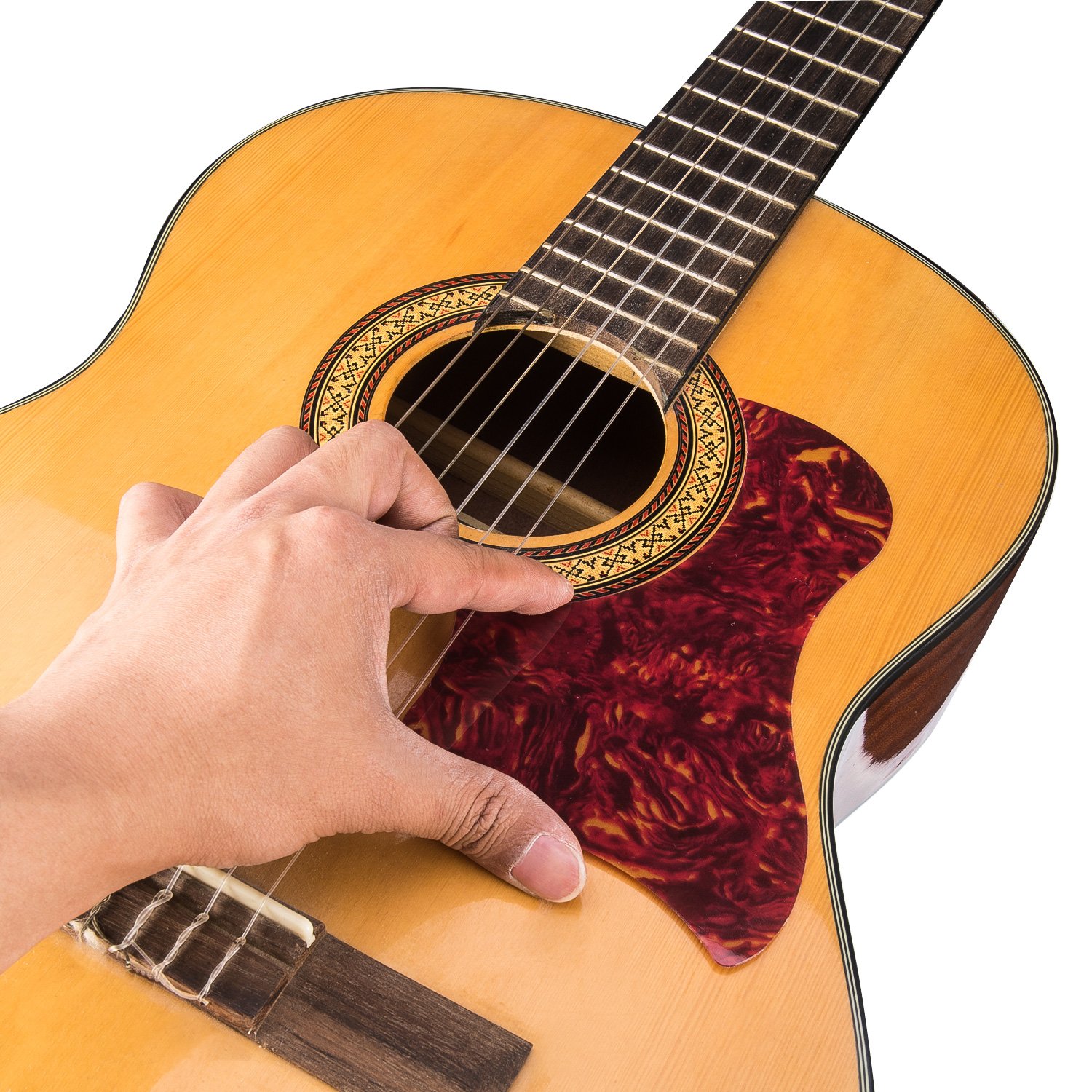 Black YMC PicguardAcousticBKHummingbird Acoustic Guitar Pickguard