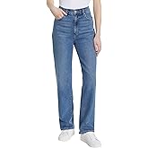 Gloria Vanderbilt Women’s Straight Leg Relaxed Fit Cotton Stretch Jean