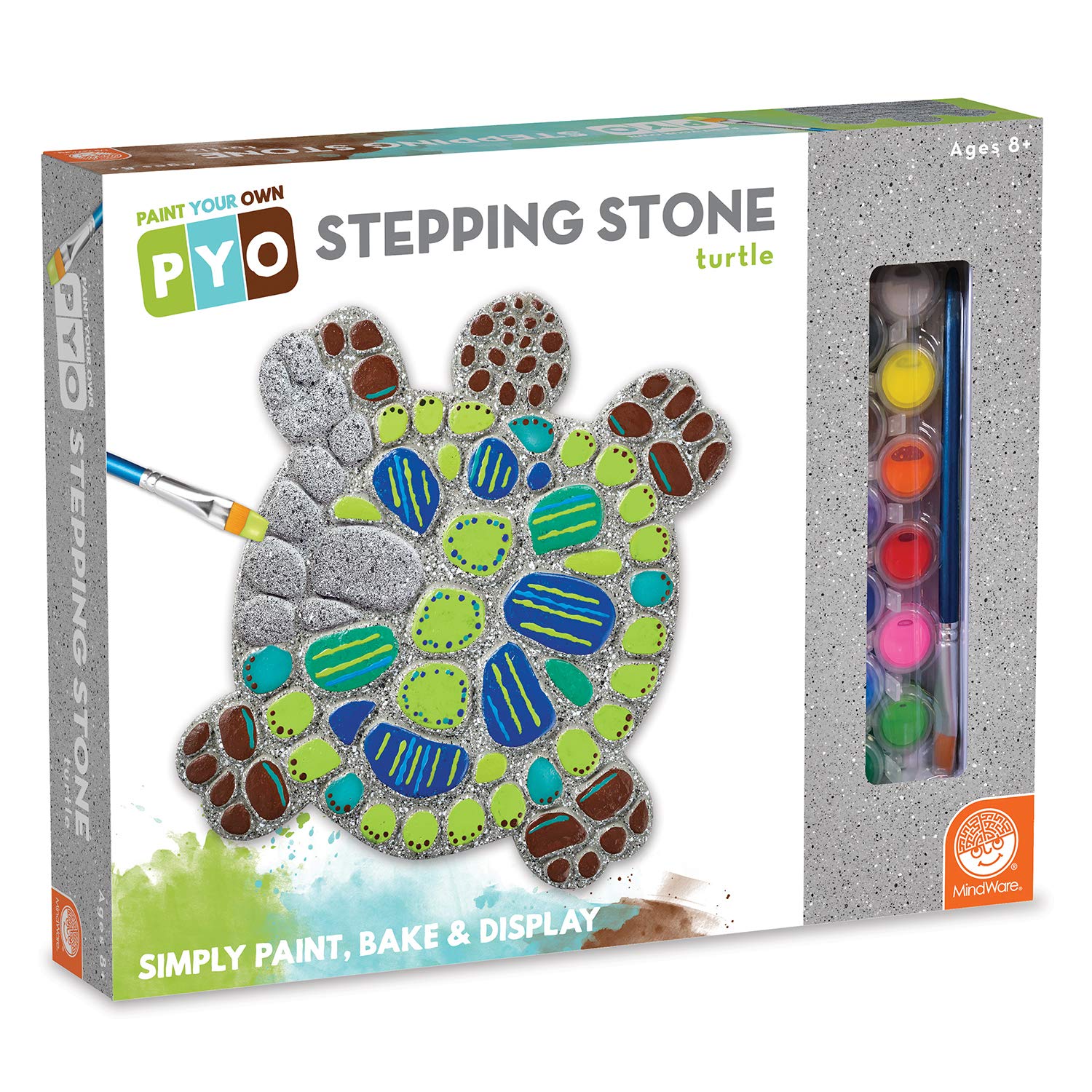 Paint Your Own Stepping Stone A Turtle Worth Adding Color To Worthy