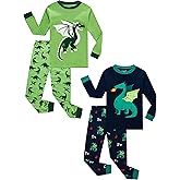 Family Feeling Striped Boys Girls 2 Piece Christmas Pajamas Set 100% Cotton Pjs