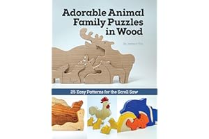 Adorable Animal Family Puzzles in Wood: 25 Easy Patterns for the Scroll Saw