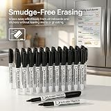 Volcanics Dry Erase Markers Whiteboard Pens Fine Tip Pack of 30 Black White view 5
