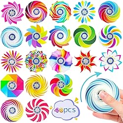40 Pack Fidget Spinner Toys,Party Favors Supplies