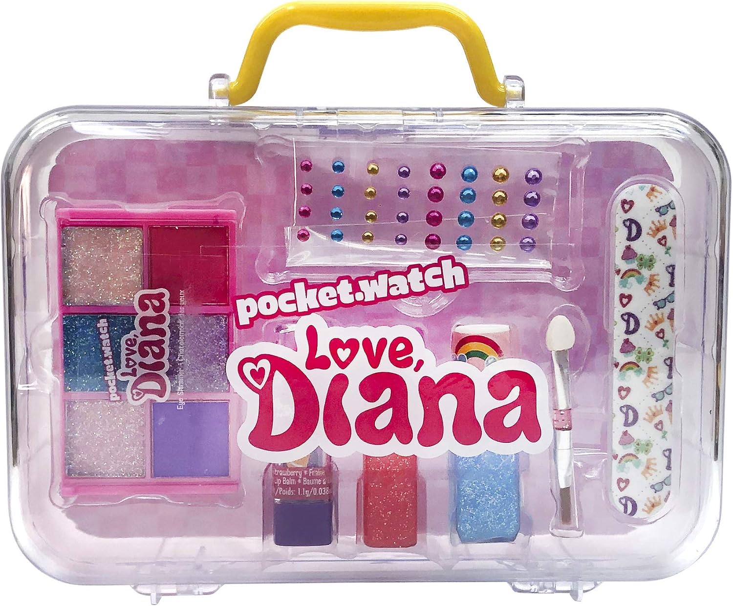 Love, Diana 918493.004 Purse, Make Up Toy Set for Girls with Carry Case, Multicolor, Medium