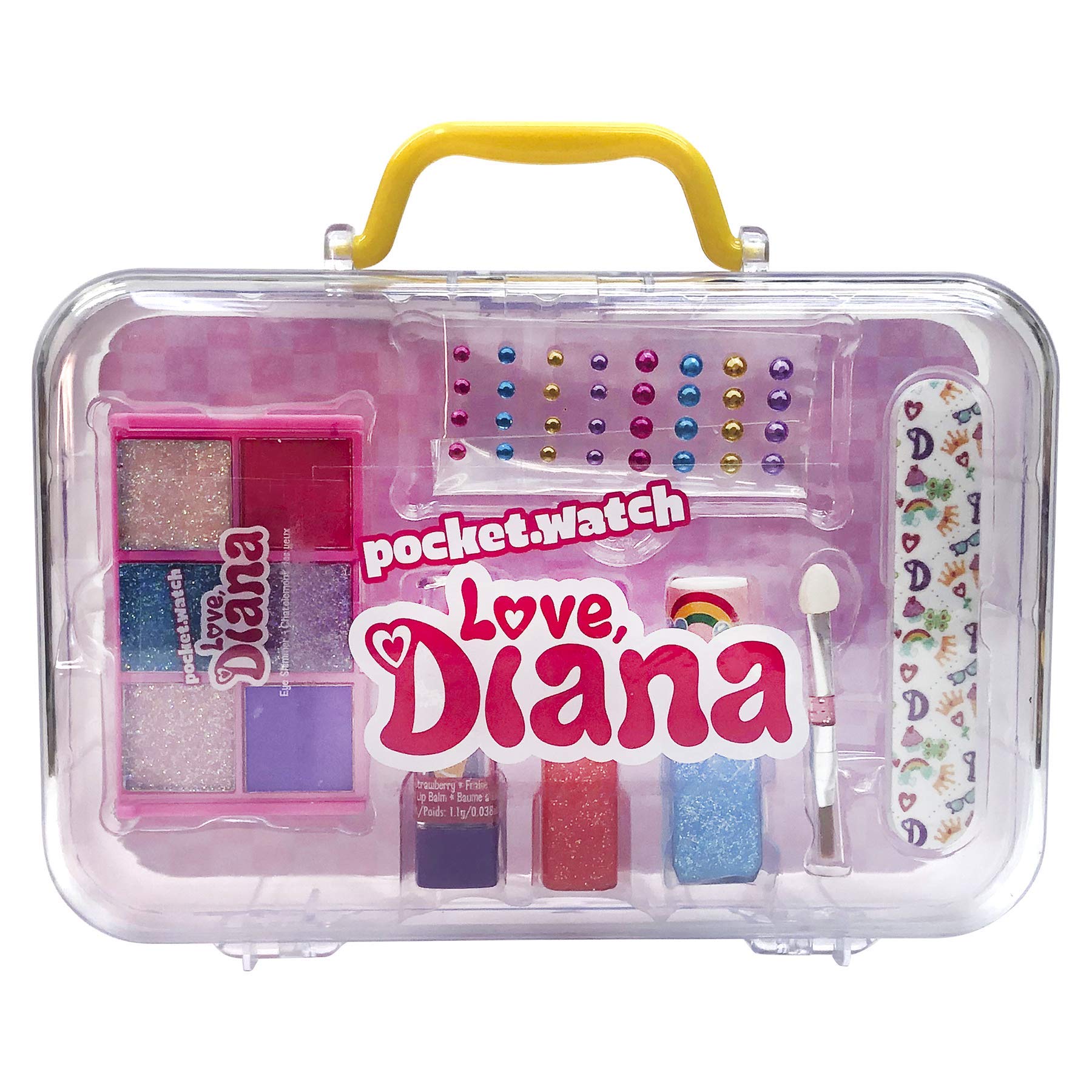 Love, Diana 918493.004 Purse, Make Up Toy Set for Girls with Carry Case