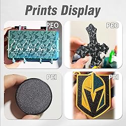 Wefuit 3D Printer Smooth PEO+Textured PEI Spring