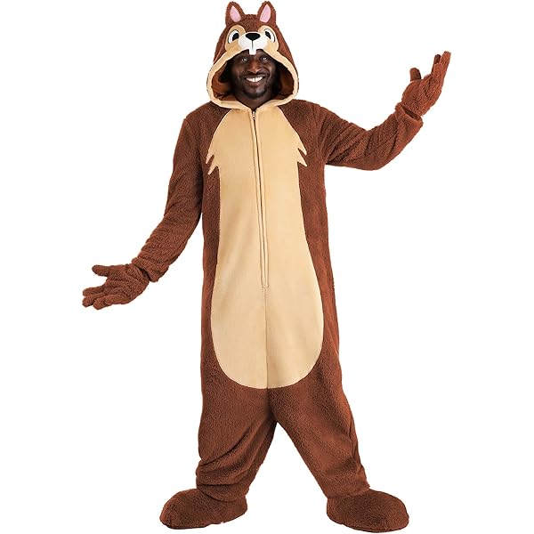 Amazon.com: Disney Chip 'n Dale Dale Costume for Kids - Hooded