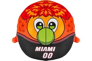 THE SLEEP SQUAD Sleep Squad Miami Heat Burnie 12" Mascot Kiri Cloud Plushie - Official NBA Plush