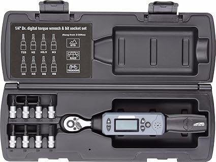 Super B Cle Dynamometrique Numerique Tb Tw65 Avec Embouts 6 35 Mm Amazon Fr Sports Et Loisirs