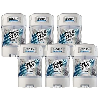 Speed Stick Power Antiperspirant Deodorant for Men, Ultimate Sport - 3 Ounce (Pack of 6)