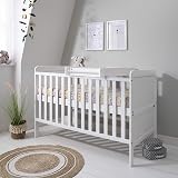 Tutti Bambini Rio 2-in-1 Cot Bed with Top Changer White 0-6y 140x70