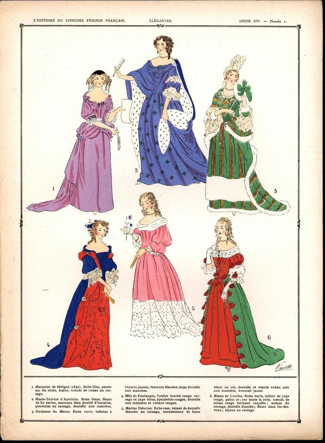 Amazoncom Elegant Courtier Luxury Louis Xiv France C1920