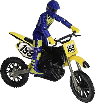 MXS New Spring 2018 Motocross Sound FX Bike & Rider Series 11-Travis Pastrana Play Set