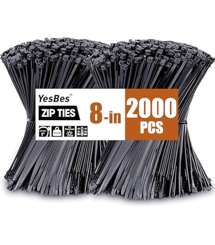 Bridas Negras De 12 Pulgadas (paquete De 2000), Resistencia A La