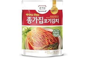 JONGGA Korean Real Fermented Cold Chain Premium Kimchi (Whole, 1kg (2.2lbs))