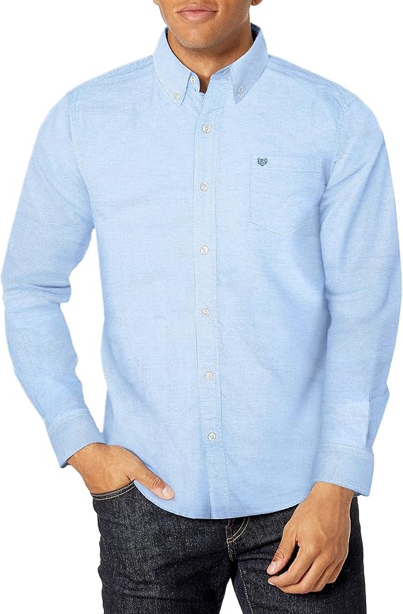 Chaps Men's Classic Fit Stretch Oxford Shirt Buy Online at Best Price