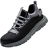 Steel Toe Shoes Women Waterproof Non Slip Work Shoe