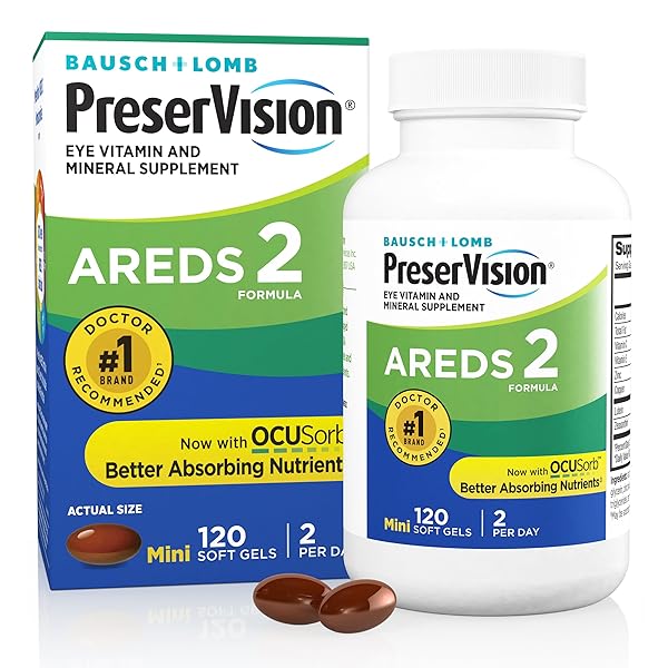PRESERVISION AREDS 2 EYE VITAMINS, #1 EYE DOCTOR...