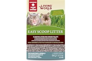 Living World Canadian Hamster and Gerbil Litter - 570g