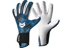 WVVOU Goalkeeper Gloves for Adult Youth, Breathable Professional Soccer Goalie Gloves with 4+3mm Sticky Latex Palm, Guantes De Portero for Training