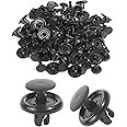 bylikeho 40 PCS Engine Under Cover Push-Type Retainer Clips,Car Accessories Engine Splash Shield Fender Liner Trunk Lid Trim Under Cover Clips,Replace #90467-07201,Splash Shield Clips Replacement