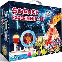 UNGLINGA 260+ Experiments Science Kits for Kids, Birthday Toys Gifts Idea for Boys Girls, S.T.E.M Science Projects, Chemistry