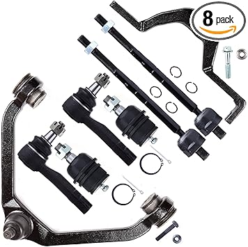 Amazon Com Zenithike 8pcs Suspension Kit Replacement For Ford Explorer Sport Trac 98 08 For Ford Ranger 99 01 For Mazda B2500 Parts Front Tie Rod End Front Lower Ball Joint Front Upper Control Arm