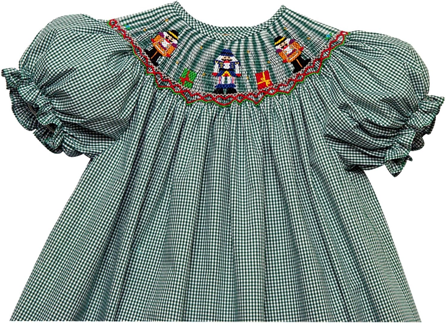 nutcracker smocked dress