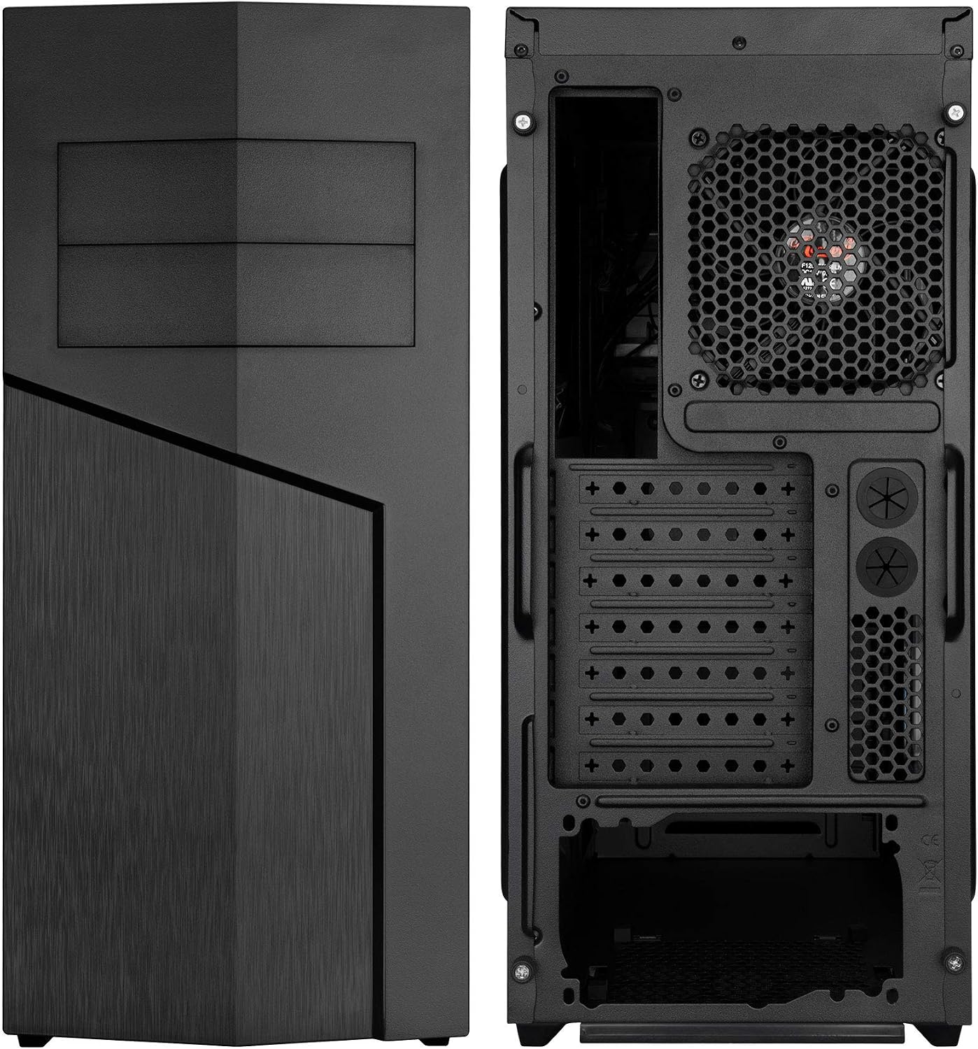 Rosewill TYRFING ATX Mid Tower Gaming PC Computer Case with 2 Pre-Installed