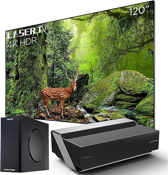 Hisense 120L10E 120" 4K Laser TV Home Theater Projector Ultra HD HDR