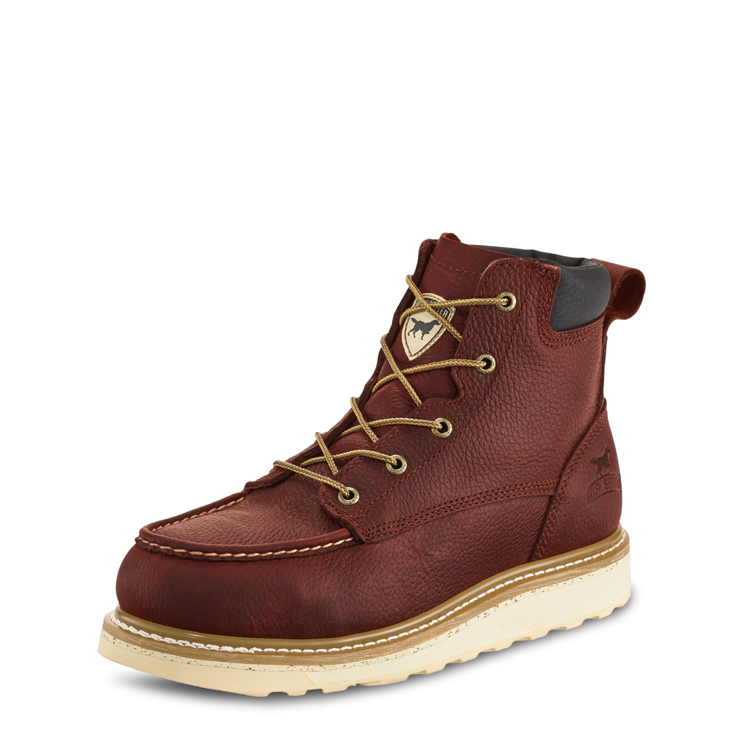 Handpoint Men's Classic 6" Soft Toe Work Boot – Brown, Style 84315, Standard Width, USA Made