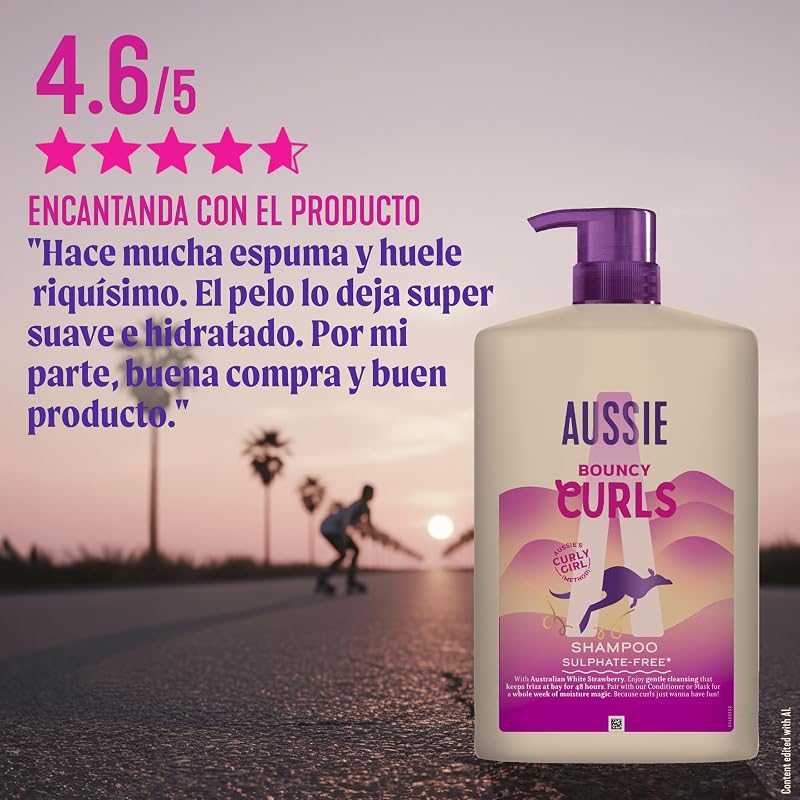 Rizos Definidos Champú Sin Sulfatos Ni Siliconas, 48h Anti Frizz, 1L — foto 6 de 8